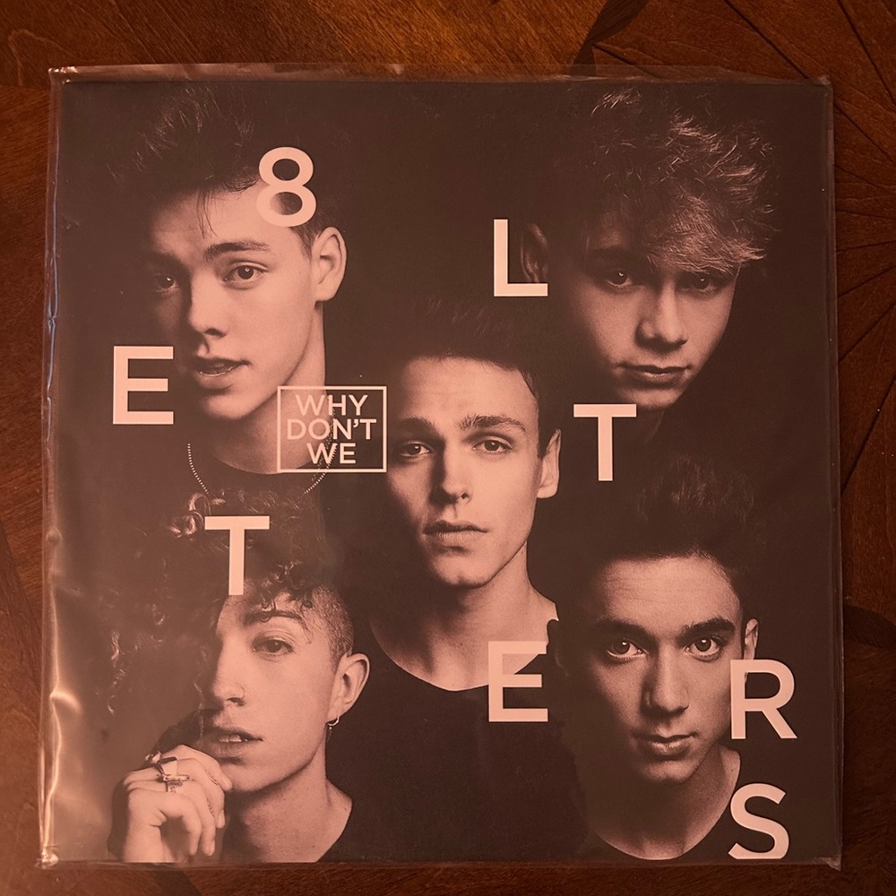 Why Don't We '8 Letters' Album Cover Art